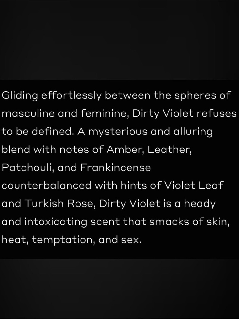 Heretic Perfume Dirty Violet Mini Perfume Sample - Pink & Clear - Picture 2 of 2